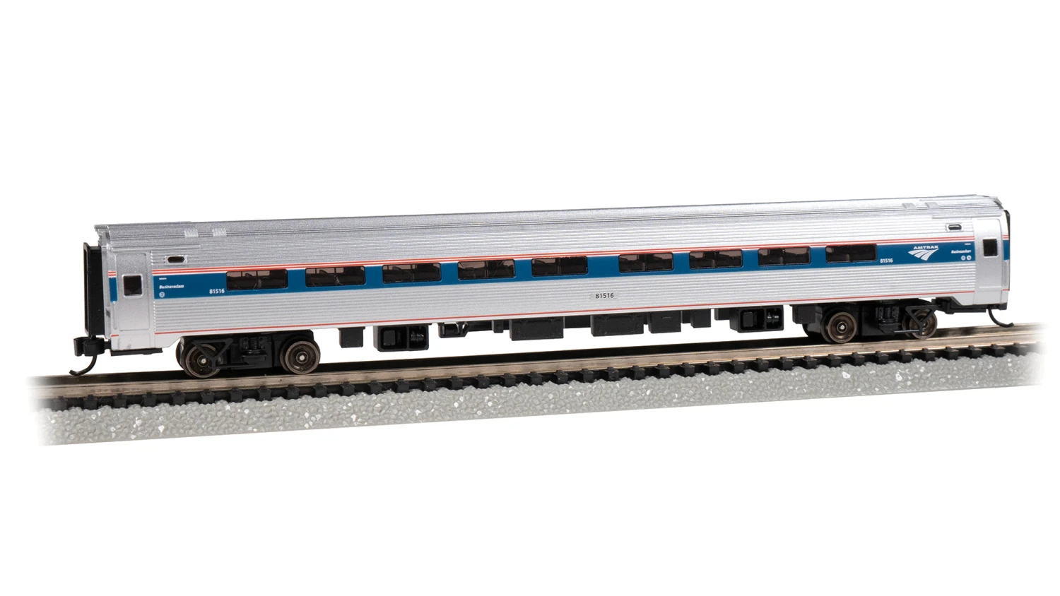 Bachmann Budd Amfleet® I #81516 - Business Class Car (Phase VI) (N Scale)