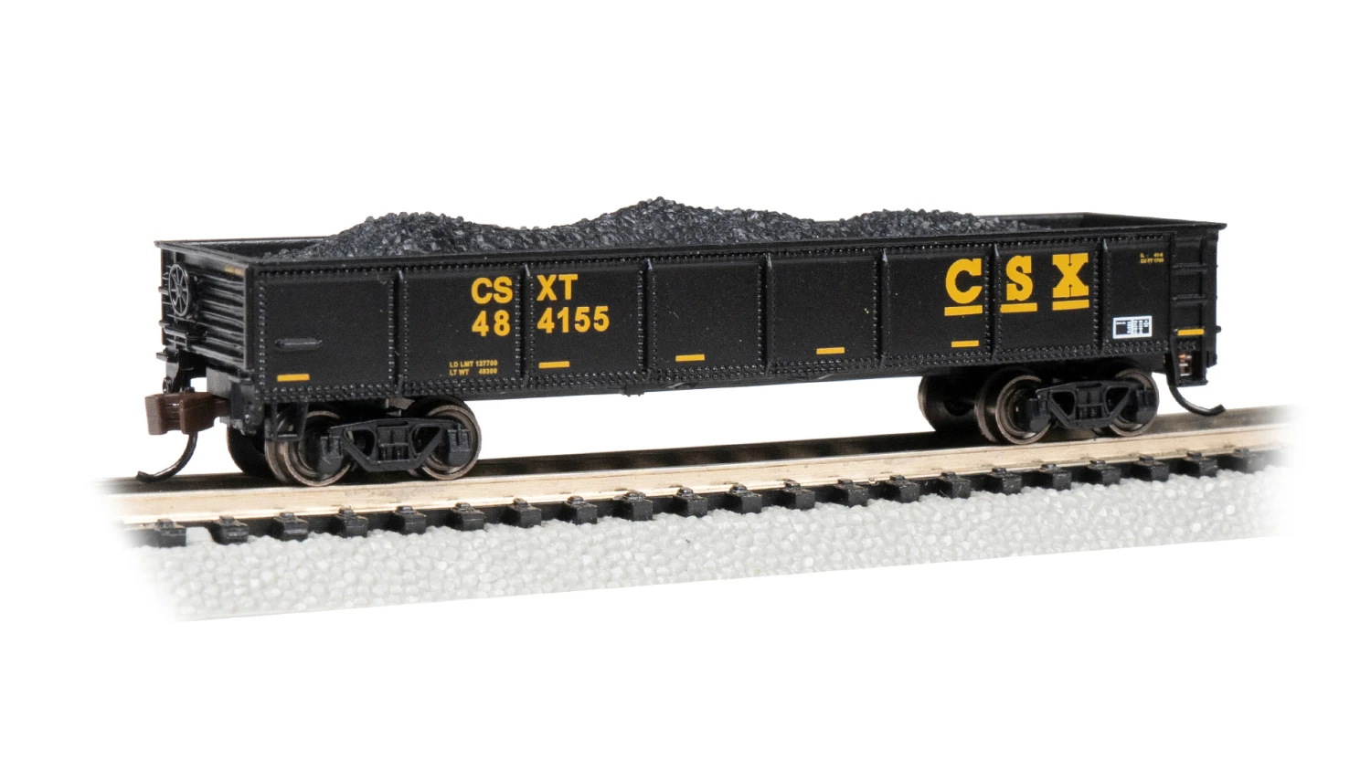 Bachmann 40' Gondola - CSX® #484155 (N Scale) 3 Bachmann 40' Gondola - CSX® #484155 (N Scale)