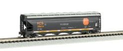 Bachmann Kansas City Southern - ACF 56' 4-Bay Center Flow Hopper N Scale
