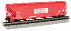 Bachmann Continental Polymers #3000 - ACF 56' 4-Bay Center Flow Hopper N