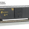 Bachmann Atlantic Coast Line - 50' Sliding Door Box Car (N Scale) -Model Train Shop 19458