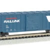 Bachmann Montana Rail Link - ACF 50.5' Outside Braced Box Car (N Scale) -Model Train Shop 19657