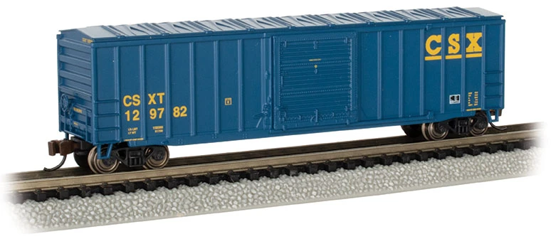 Bachmann CSX® - ACF 50.5' Outside Braced Box Car (N Scale) 3 Bachmann CSX® - ACF 50.5' Outside Braced Box Car (N Scale)