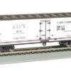 Bachmann Pure Carbonic Company-40' Wood-side Refrigerated Box Car N -Model Train Shop 19855
