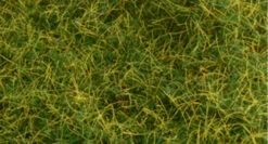 Bachmann Pull-Apart 6mm Static Grass - Wild Grass (one 11" X 5.5" Sheet)