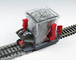 Bachmann Ballast Spreader With Shutoff And Height Adjustment (HO Scale)