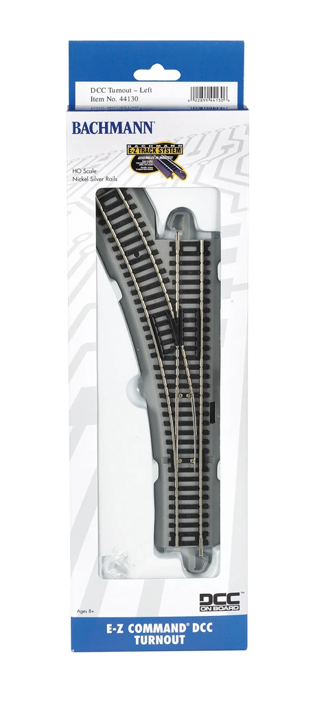 Bachmann E-Z Command® DCC Turnout - Left (HO Scale) 3 Bachmann E-Z Command® DCC Turnout - Left (HO Scale)