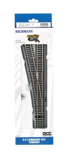 Bachmann E-Z Command® DCC #4 Turnout-Left (HO Scale)