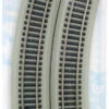 Bachmann 18" Radius Curved Electronic Auto-ReversingTrack (HO Scale) -Model Train Shop 44549