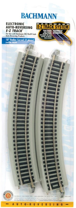 Bachmann 18" Radius Curved Electronic Auto-ReversingTrack (HO Scale)