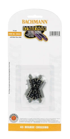 Bachmann 45 Degree Crossing Tracks (N Scale)