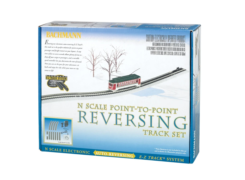 Bachmann Nickel Silver E-Z Track® Auto-Reversing System (N Scale) 3 Bachmann Nickel Silver E-Z Track® Auto-Reversing System (N Scale)