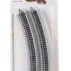 Bachmann 12.50" Radius Curved Track (N Scale) -Model Train Shop 44852