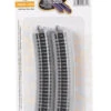 Bachmann 17.50" Radius Curved Track (N Scale) -Model Train Shop 44855