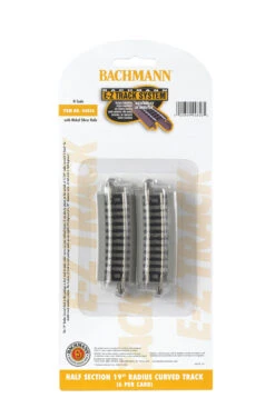 Bachmann Half Section 19" Radius Curved Track (N Scale)