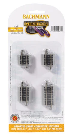 Bachmann Assorted Short Connector Sections (N Scale)