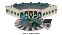 Bachmann Tidmouth Sheds With Steel Alloy E-Z Track (HO Scale)