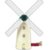 Bachmann Operating Windmill (HO Scale) -Model Train Shop 45241