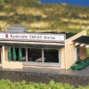 Bachmann Drive-In Bank (N Scale) -Model Train Shop 45804