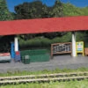 Bachmann Platform Station (N Scale) -Model Train Shop 45906