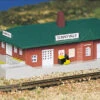 Bachmann Passenger Station (N Scale) -Model Train Shop 45908