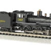 Bachmann Chesapeake & Ohio® #387 (Black & Yellow) - DCC (N Baldwin 4-6-0) -Model Train Shop 51460
