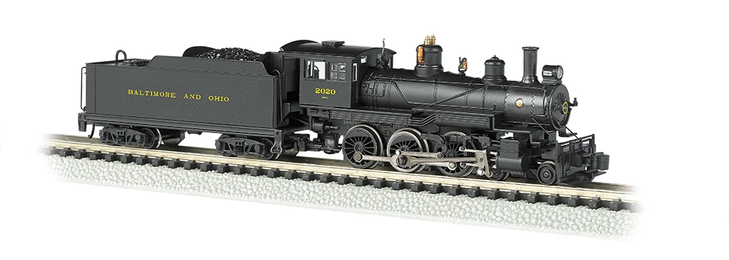 Bachmann Baltimore & Ohio® #2020 - DCC (N Baldwin 4-6-0) 3 Bachmann Baltimore & Ohio® #2020 - DCC (N Baldwin 4-6-0)