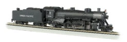 Bachmann UP® #2492 Light 2-8-2 W/Med. Tender-DCC Sound Value (HO)