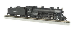 Bachmann Frisco #4027 Light 2-8-2 W/Medium Tender - DCC Ready (HO Scale)
