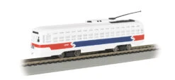 Bachmann Philadelphia - Septa (Red, White & Blue) - PCC Streetcar (HO)
