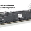 Bachmann Penn Central GG-1 #4853 – Black & White DCC Sound (N Scale) -Model Train Shop 65355