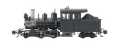 Bachmann Painted, Unlettered - Inside Frame (Black) Forney 2-4-4 G Scale