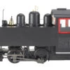 Bachmann Black, Unletteredw/Red & White Trim 0-4-0 Side Tank Porter (G) -Model Train Shop 82598