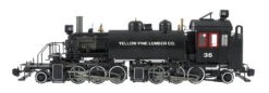 Bachmann Yellow Pine Lumber Co. 2-6-6-2 Saddle Tank Locomotive