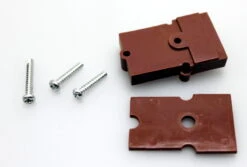 Bachmann Coupler Pocket W/ Screws (4PR/PK) (G Scale - Car)