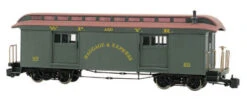 Bachmann White Pass & Yukon - Jackson Sharp Full Baggage Car (G Scale)