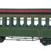 Bachmann Coach - Painted Unlettered - Olive With Gold Lining (G Scale)