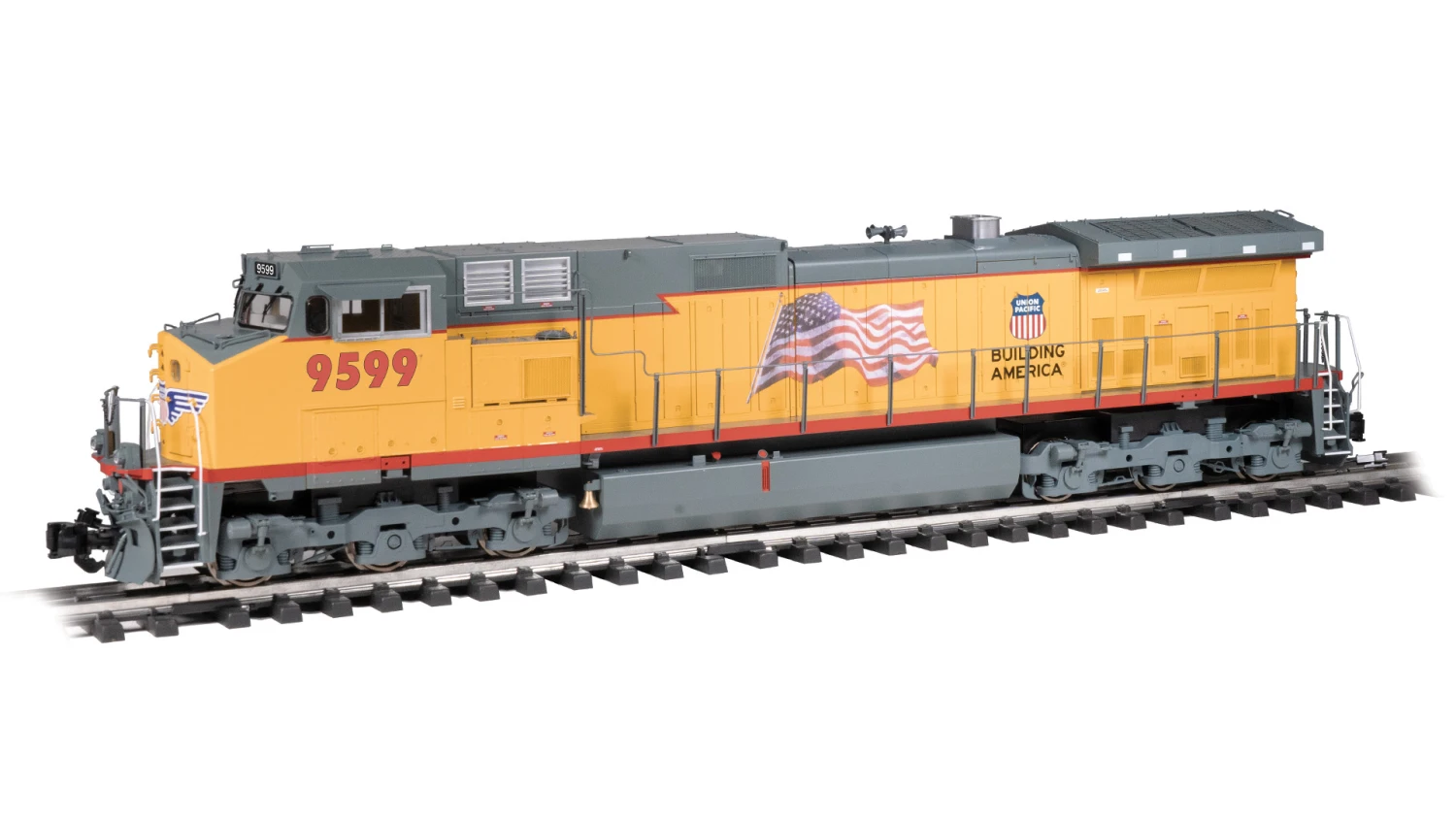 Bachmann GE DASH 9 - UNION PACIFIC® #9599 (LARGE SCALE) 3 Bachmann GE DASH 9 - UNION PACIFIC® #9599 (LARGE SCALE)