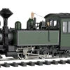 Bachmann Unlettered - Green/Black W/ White Pinstripes -2-4-2 Locomotive G -Model Train Shop 91199