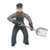 Bachmann Fireman With Shovel (Large Scale) -Model Train Shop 92316
