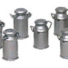 Bachmann Six Milk Cans (two Styles) (Large Scale) -Model Train Shop 92413