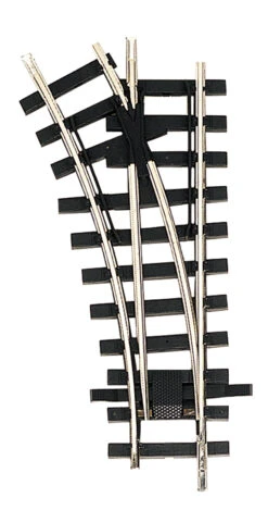 Bachmann Manual Turnout, Left- Steel Track (Large Scale)