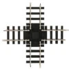 Bachmann 90 Degree Crossing - Steel Track (Large Scale) -Model Train Shop 94358