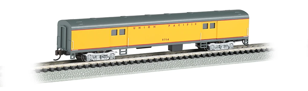 Bachmann Union Pacific® - 72ft Smooth-Sided Baggage Car (N Scale)