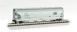Bachmann CSX® #256436 - ACF 56' 4-Bay Center Flow Hopper (N Scale)