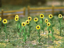 Bachmann Sunflowers - 1" Tall (16 Per Pack)