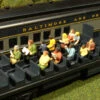 Bachmann Waist-Up Seated Passengers - HO Scale -Model Train Shop BAC33115
