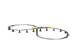 Bachmann Steel Alloy E-Z TRACK Over-Under Figure 8 Track Pack (HO Scale)
