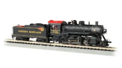 Bachmann Western Maryland #751- 2-8-0 Consolidation - DCC Sound Value N