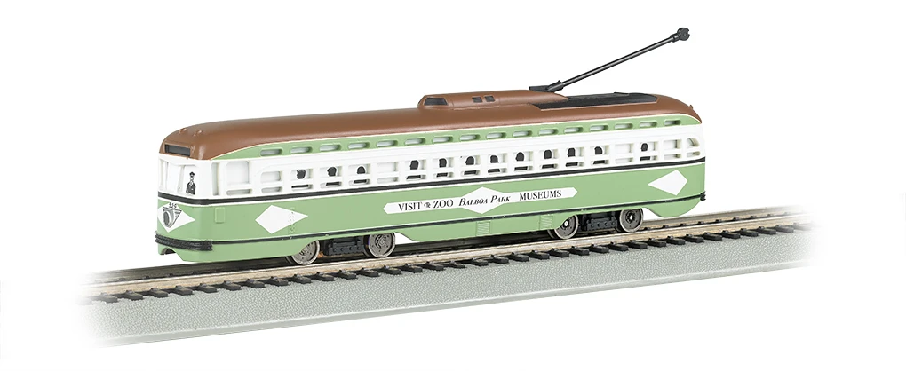 Bachmann San Diego - PCC Streetcar DCC Sound Value (HO Scale) 3 Bachmann San Diego - PCC Streetcar DCC Sound Value (HO Scale)